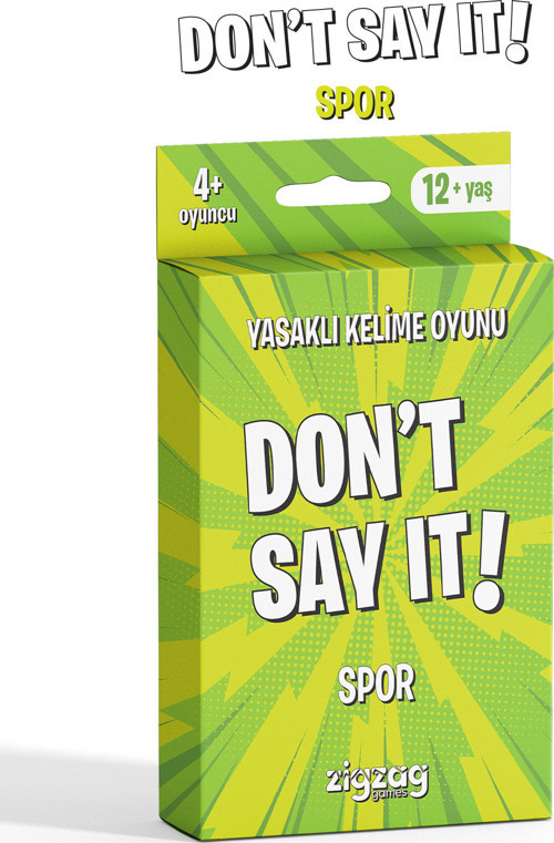 Don't Say It! – Spor | Yasaklı Kelime Oyunu