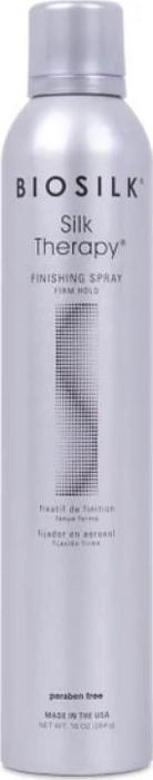 BioSilk Silk Therapy Finishing Firm Hold İpek Özlü Güçlü Tutuş Sprey 284Gr