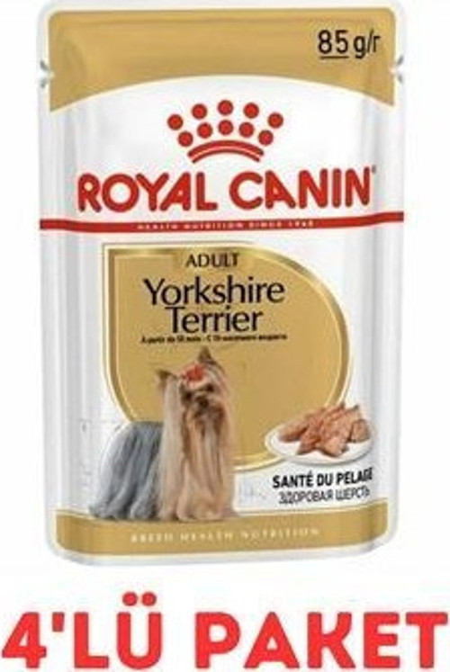 Yorkshire Köpek Konservesi 85 gr 4'lü