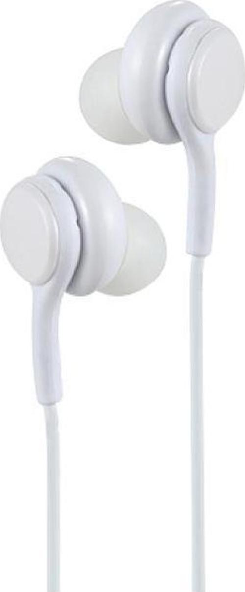 3.5 mm Jack Girişli Mikrofonlu Kulak İçi Kablolu Kulaklık Beyaz SX-102