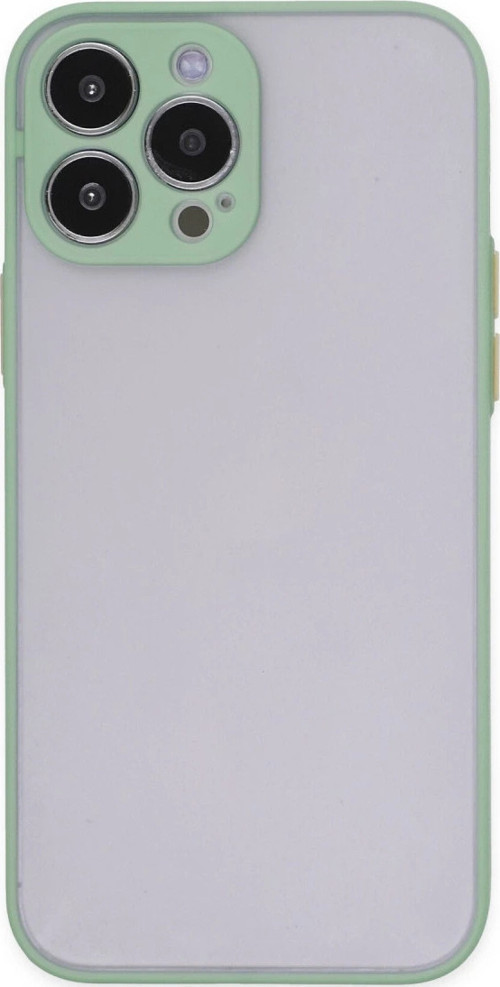 İphone 13 Pro Kılıf Montreal Silikon Kapak - Turkuaz
