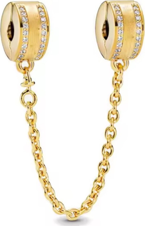 Gold Renk Güvenlik Zinciri Charm