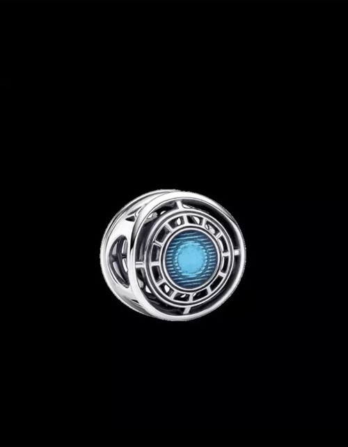 Marvel The Avengers Iron Man Arc Reactor 925 Ayar Gümüş Charm