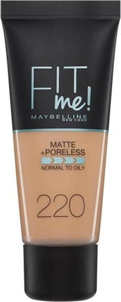 Fit Me Matte+Poreless Fondöten - 220 Natural Beige