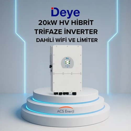 Deye 20kw Hibrit Trifaze İnvertör Hv