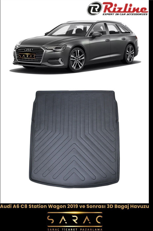 Audi A6 Station Wagon 2018 Model(Yeni Kasa) 3D Bagaj Havuzu