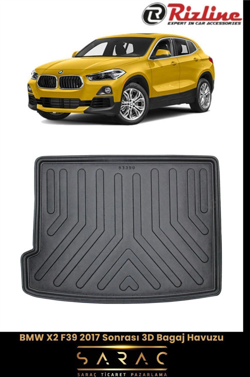 Bmw X2 F39 2020 Model 3D Bagaj Havuzu