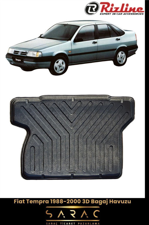 Fiat Tempra 1994 Model 3D Bagaj Havuzu