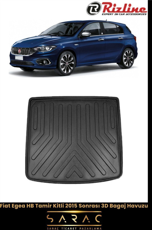 Fiat Egea Hb 2020 Model Tamir Kitli 3D Bagaj Havuzu