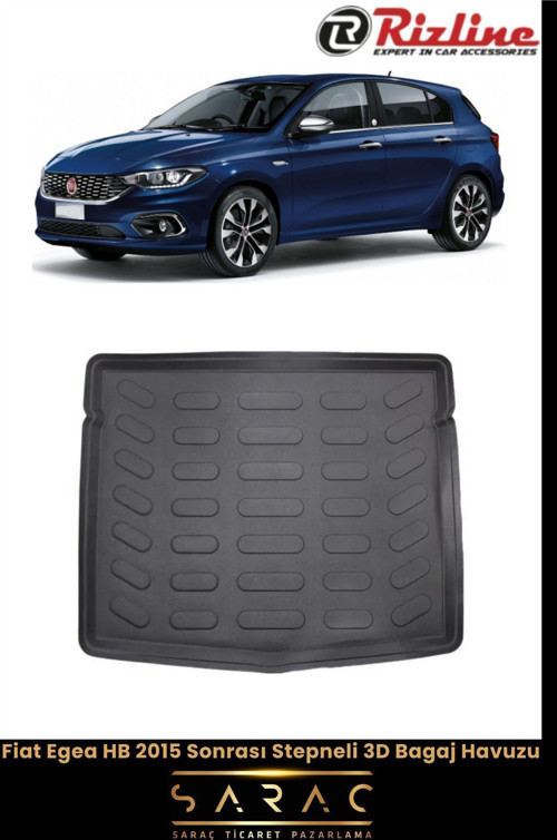 Fiat Egea Hb 2021 Model Stepneli 3D Bagaj Havuzu