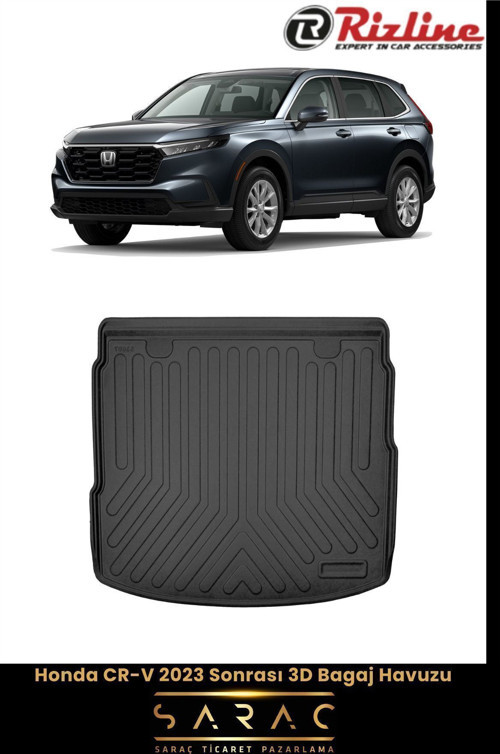 Honda Cr-V 2024 Model 3D Bagaj Havuzu