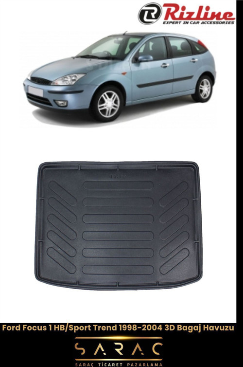 Ford Focus 1 Hb/Sport Trend 1999 Model 3D Bagaj Havuzu