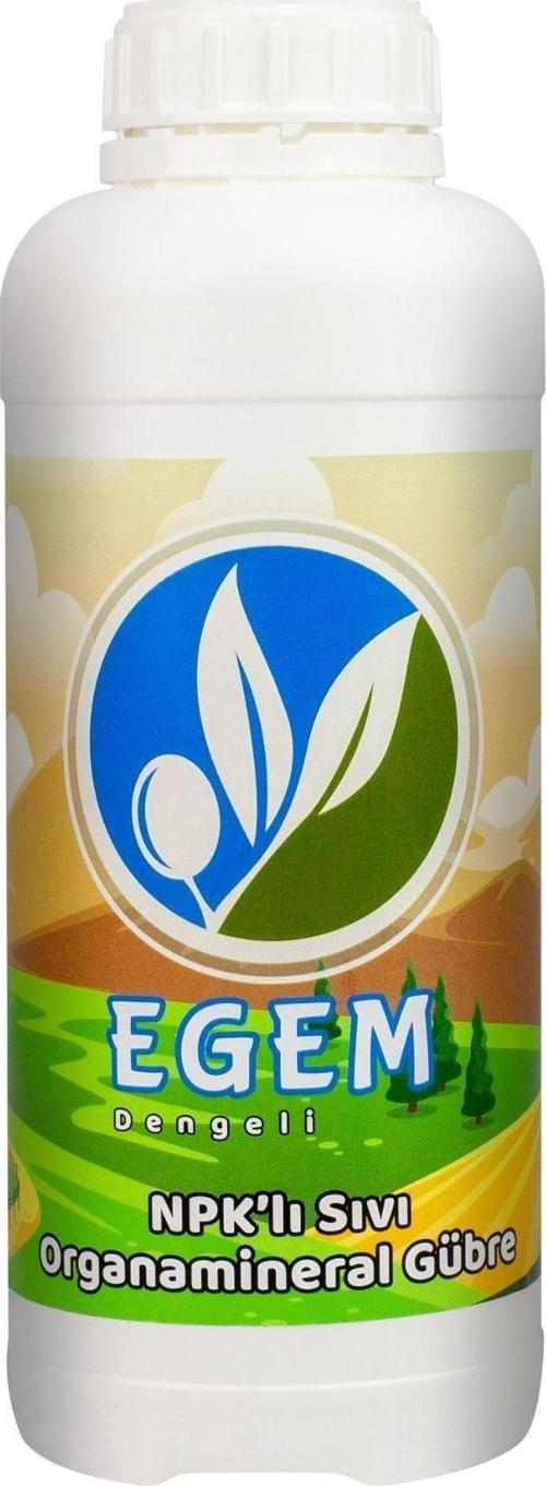 Egem 1 Litre 7-7-7 Npk Organamineral Sıvı Gübre
