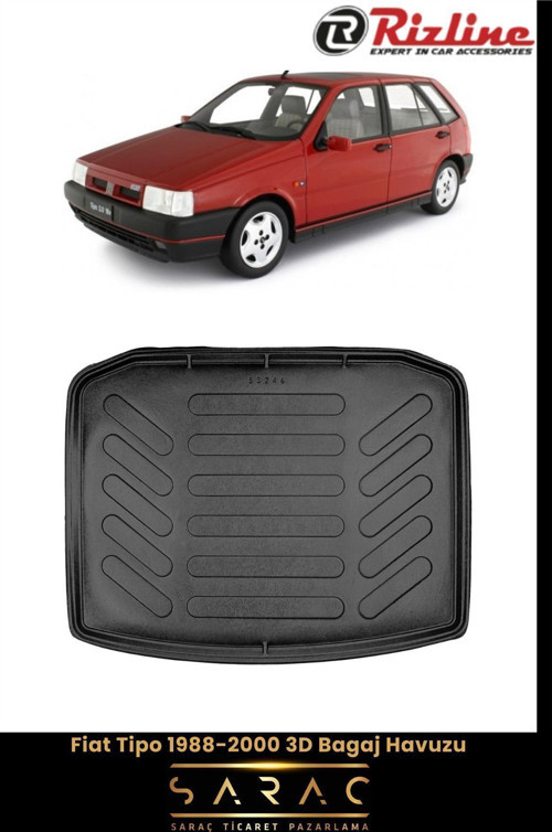 Fiat Tipo 1990 Model 3D Bagaj Havuzu