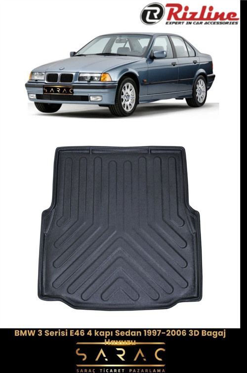Bmw 3 Serisi E46 2002 Model 3D Bagaj Havuzu