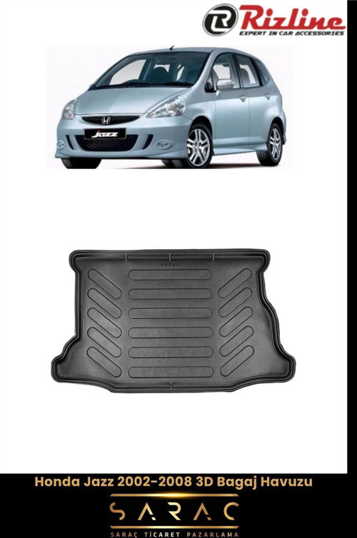 Honda Jazz 2004 Model 3D Bagaj Havuzu