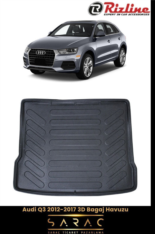 Audi Q3 2011 Model 3D Bagaj Havuzu