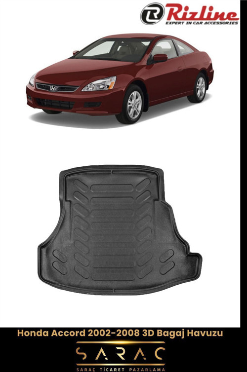 Honda Accord 2004 Model 3D Bagaj Havuzu