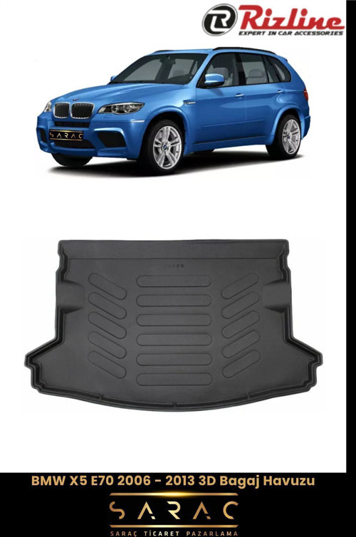 Bmw X5 E70 2009 Model 3D Bagaj Havuzu