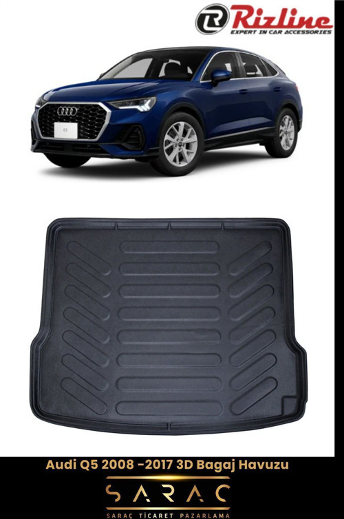 Audi Q5 2011 Model 3D Bagaj Havuzu