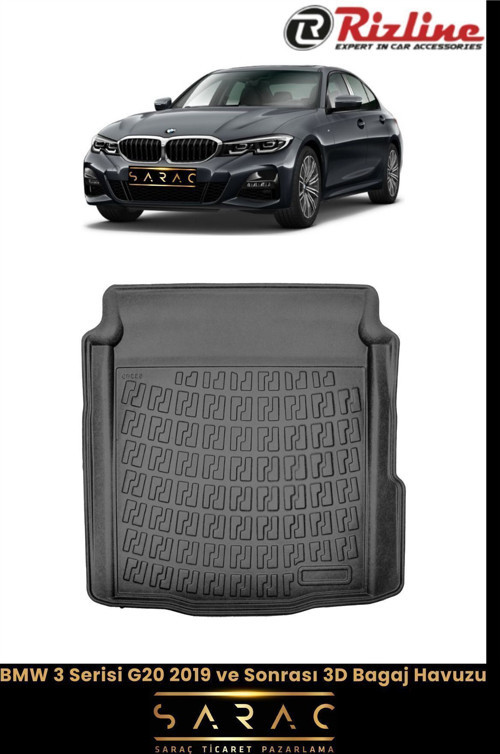 Bmw 3 Serisi G20 2020 Model 3D Bagaj Havuzu