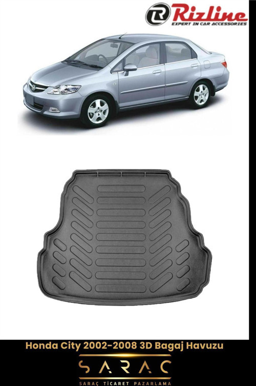 Honda City 2002-2008 3D Bagaj Havuzu