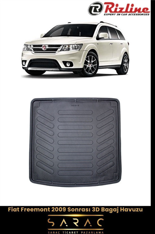 Fiat Freemont 2010 Model 3D Bagaj Havuzu