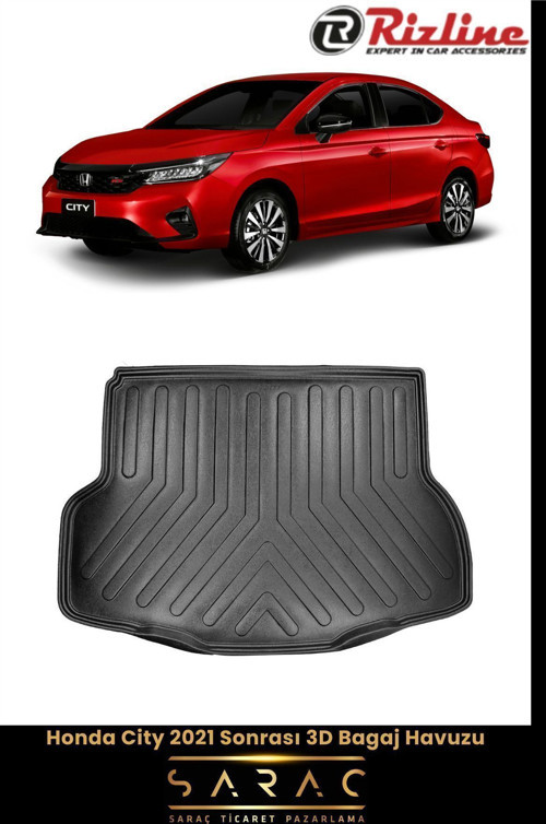 Honda City 2022 Model 3D Bagaj Havuzu