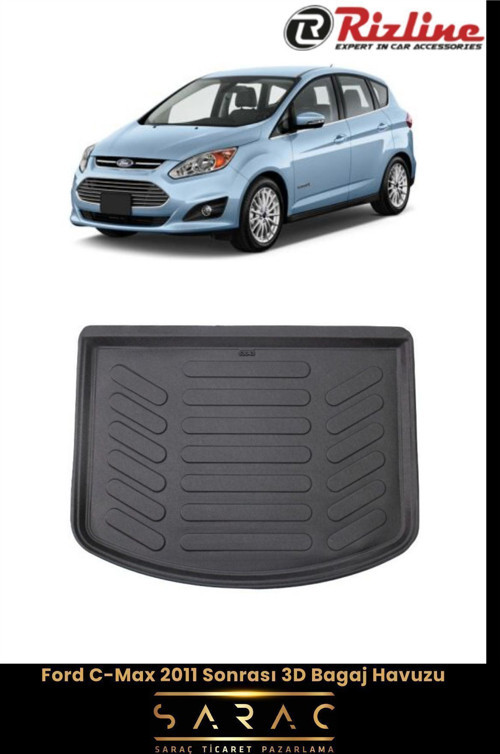 Ford C-Max 2022 Model 3D Bagaj Havuzu