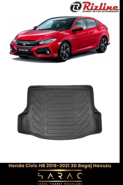 Honda Civic Hb 2020 Model 3D Bagaj Havuzu
