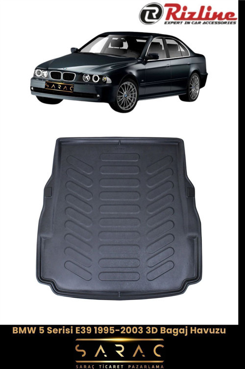 Bmw 5 Serisi Coupe E39 2003 Model 3D Bagaj Havuzu