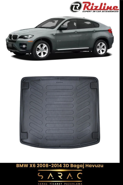 Bmw X6 2011 Model 3D Bagaj Havuzu