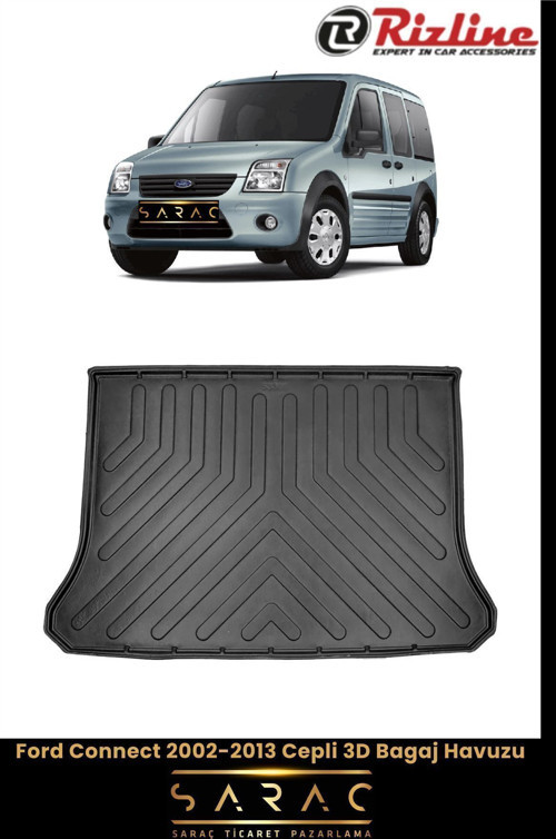 Ford Connect 2009 Model Cepli 3D Bagaj Havuzu
