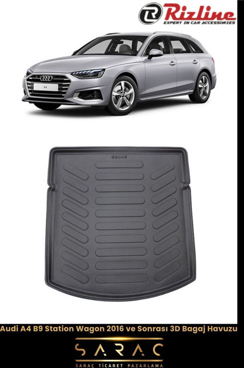 Audi A4 Station Wagon 2019 Model 3D Bagaj Havuzu