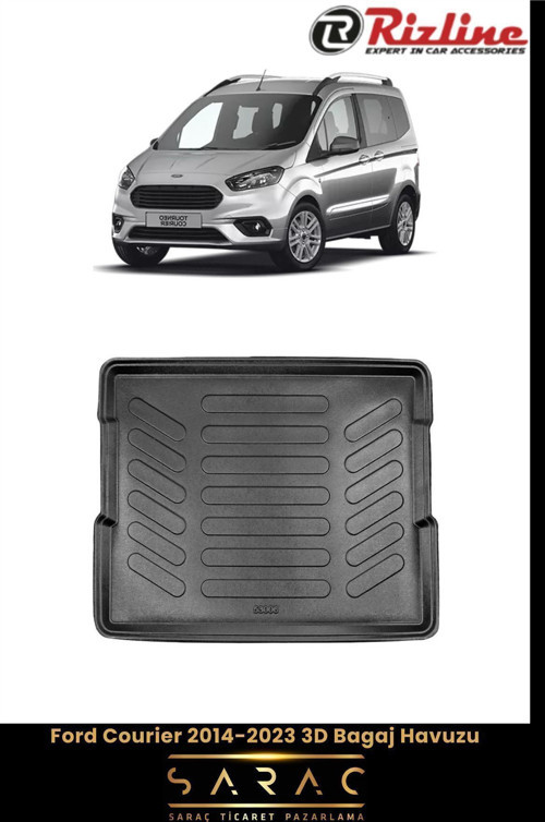 Ford Courier 2021 Model 3D Bagaj Havuzu