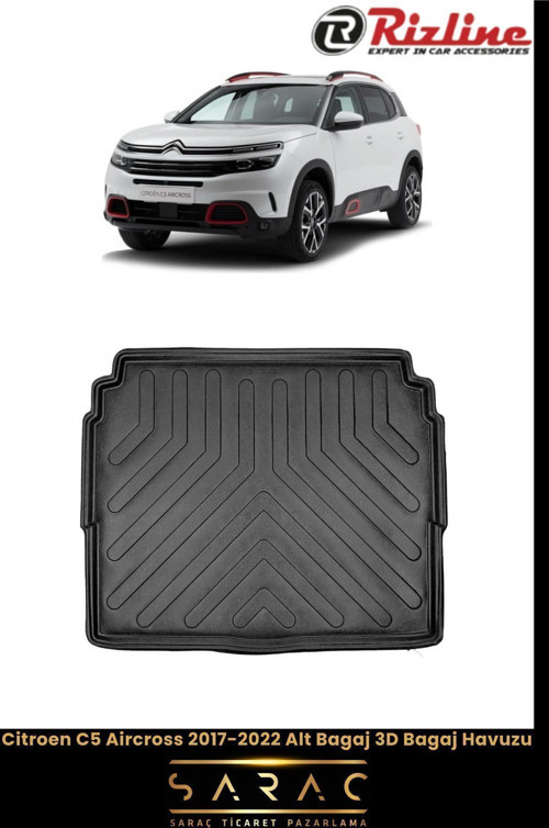 Citroen C5 Aircross 2019 Model Alt 3D Bagaj Havuzu