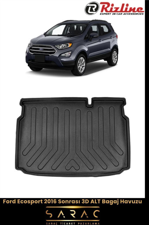 Ford Ecosport 2021 Model Alt 3D Bagaj Havuzu