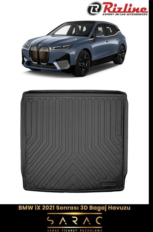 Bmw Ix 2023 Model 3D Bagaj Havuzu