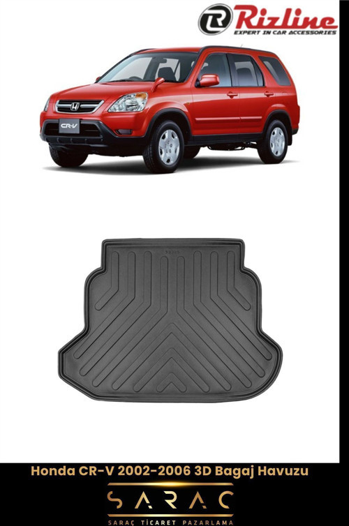 Honda Cr-V 2003 Model 3D Bagaj Havuzu