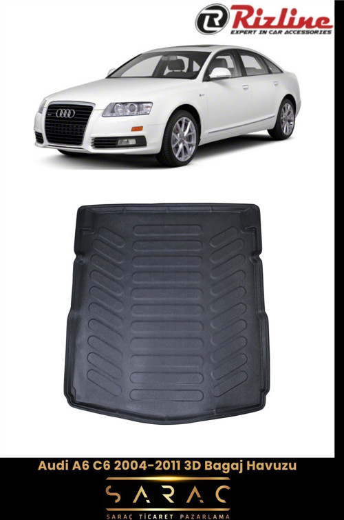 Audi A6 Sedan 2004 Model(Yeni Kasa) 3D Bagaj Havuzu