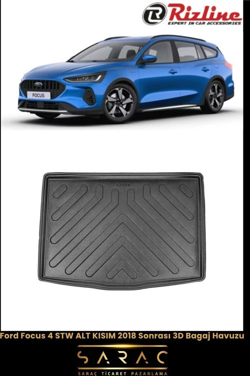 Ford Focus 4 Stw 2023 Model Alt 3D Bagaj Havuzu