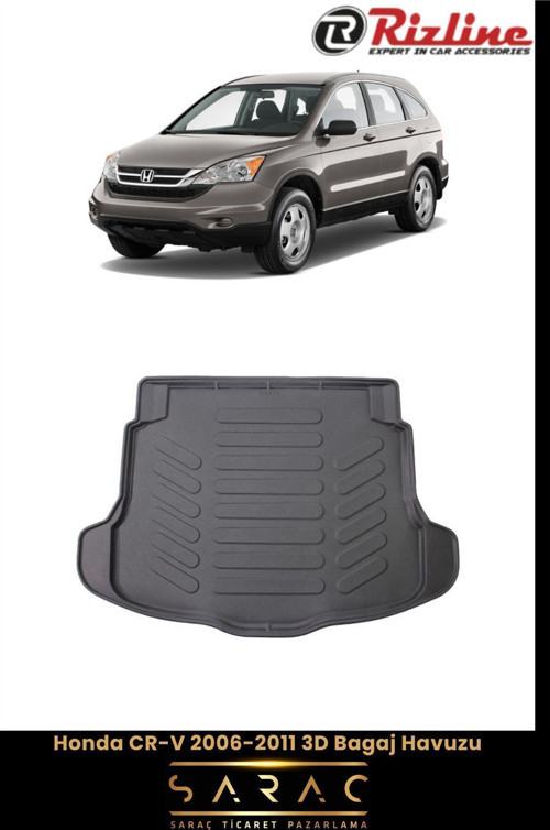 Honda Cr-V 2007 Model 3D Bagaj Havuzu