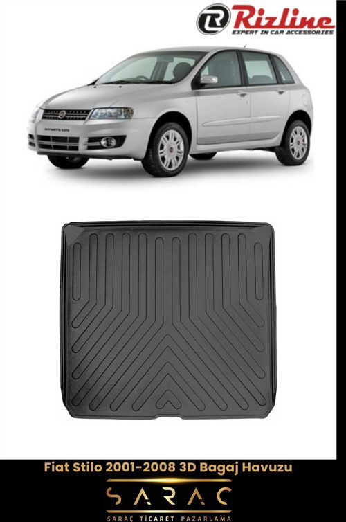 Fiat Stilo Stw 2001 Model 3D Bagaj Havuzu