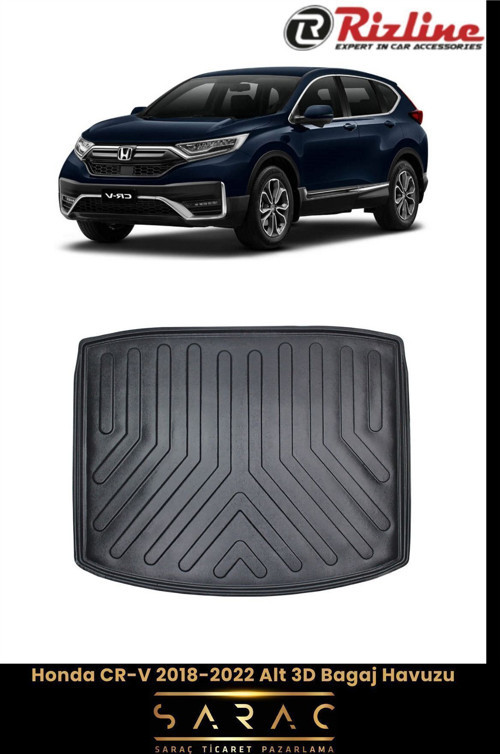 Honda Cr-V 2018 Model Alt 3D Bagaj Havuzu