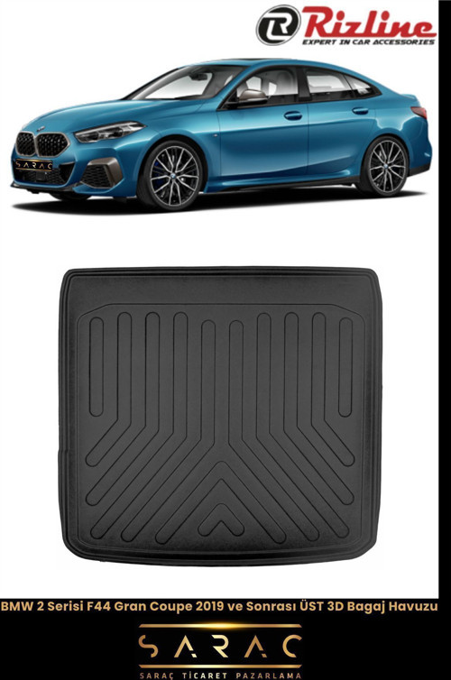 Bmw 2 Serisi F44 Gran Coupe 2021 Model Üst 3D Bagaj Havuzu
