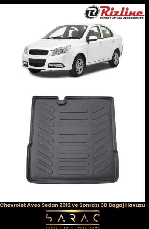 Chevrolet Aveo Sedan 2021 Model 3D Bagaj Havuzu