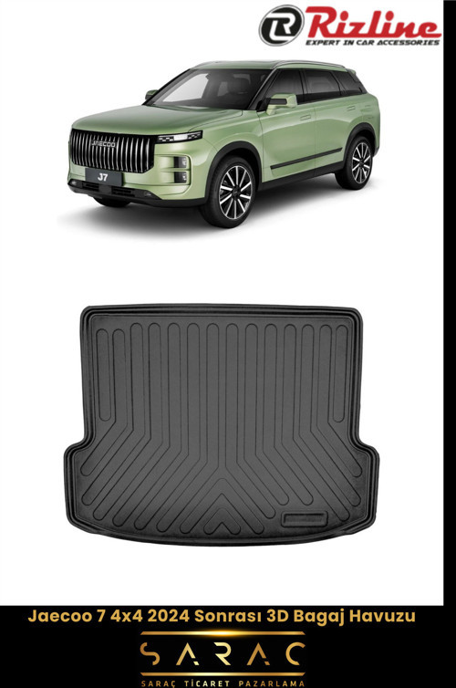 Jaecoo 7 4X4 2024 Model 3D Bagaj Havuzu