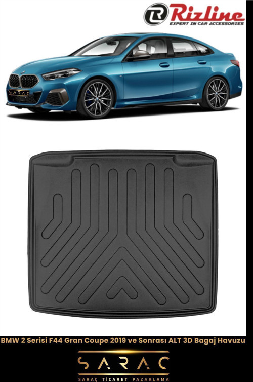 Bmw 2 Serisi F44 Gran Coupe 2023 Model Alt 3D Bagaj Havuzu
