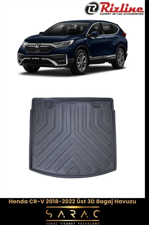 Honda Cr-V 2020 Model Üst 3D Bagaj Havuzu
