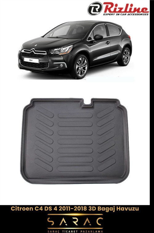 Citroen C4 Ds4/Ds 2011 Model 3D Bagaj Havuzu